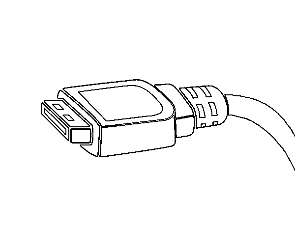 Dibuix de Cable USB per Pintar on-line
