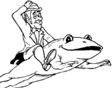 Dibujo de Follet i granota