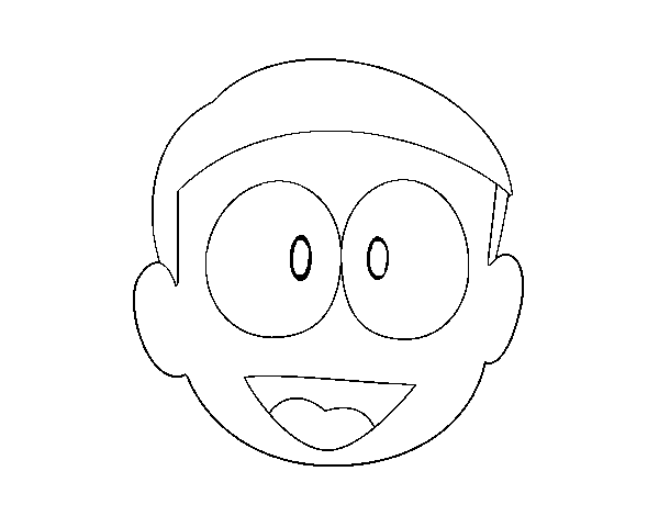 Dibuix de Nobita per Pintar on-line