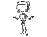 Dibuix de El robot intel·ligent per pintar