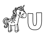 Dibujo de U d'Unicorn