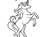 Dibuix de Unicorn per pintar